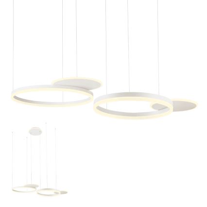 Redo 01-2608 - LED lestenec z zatemnitvijo na kablu SIGUA LED/114W/230V CRI 90 bela