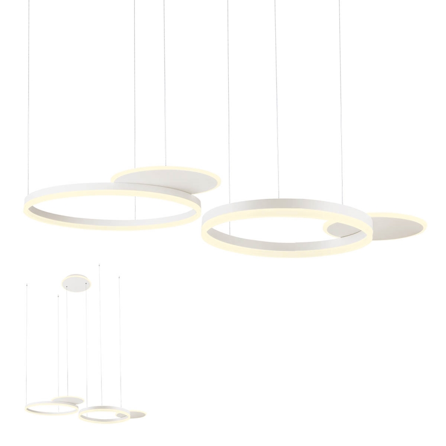 Redo 01-2608 - LED lestenec z zatemnitvijo na kablu SIGUA LED/114W/230V CRI 90 bela