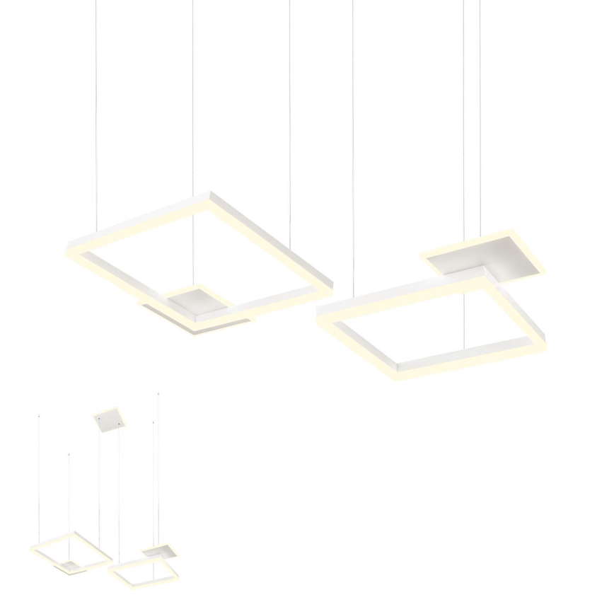 Redo 01-2611 - SIGUA viseči LED lestenec na kablu s funkcijo zatemnitve, 110 W, 230 V, CRI 90, bela