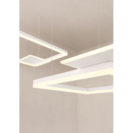 Redo 01-2614 - Zatemljiv LED lestenec na kablu SIGUA LED/137W/230V CRI 90 bela