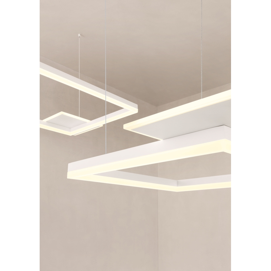 Redo 01-2614 - Zatemljiv LED lestenec na kablu SIGUA LED/137W/230V CRI 90 bela