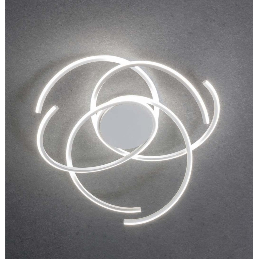 Redo 01-2748 - LED Zatemnitvena stropna svetilka ALIEN LED/75W/230V 3000K pr. 90 cm bela