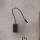 Redo 01-2755 - LED Fleksibilna mala svetilka WALLIE LED/3W/230V USB CRI 90 črna