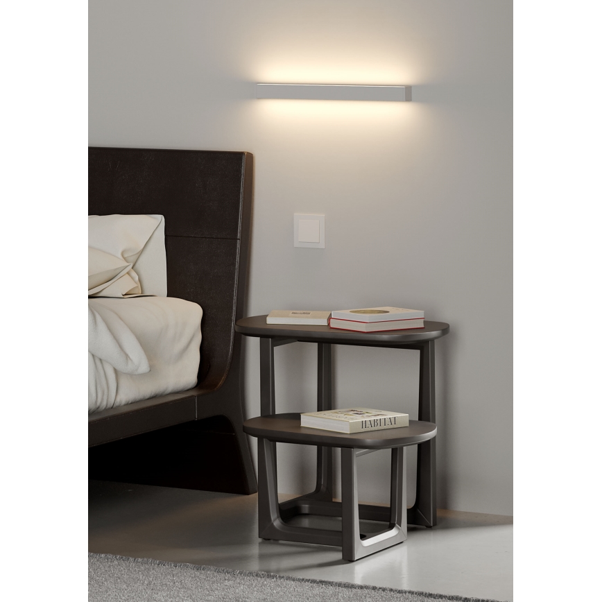 Redo 01-2762 - LED stensko svetilo PLOT LED/21W/230V 60 cm bela