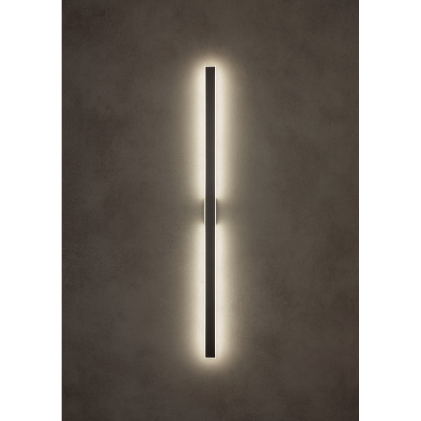 Redo 01-2769 - LED Stenska svetilka WAPI LED/23W/230V 90,5 cm črna
