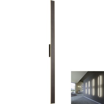 Redo 01-2771 - LED Stenska svetilka WAPI LED/30W/230V 119 cm črna