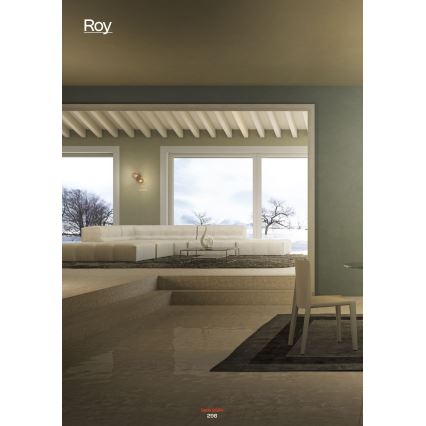 Redo 01-2778 - Stenska svetilka ROY 2xG9/10W/230V