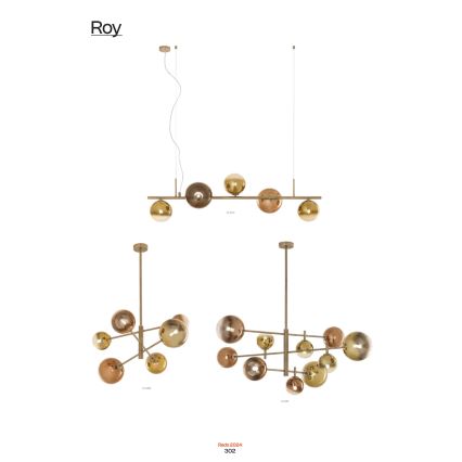 Redo 01-2779 - Lestenec na drogu ROY 5xG9/10W/230V