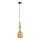 Redo 01-2937 - Lestenec na kablu AMBIX 1xE27/42W/230V, Ø 18 cm, zlate barve