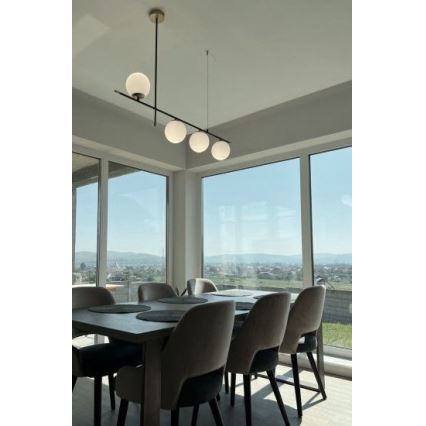 Redo 01-2949 - Lestenec na vrvici ESSENTIAL 4xE14/28W/230V