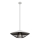 Redo 01-3008 - Lestenec na kablu GRILL 1xE27/42W/230V Ø 49,5 cm črna/bela