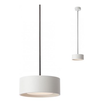 Redo 01-3099 - LED Lestenec na vrvici PUNKT LED/6W/230V pr. 15 cm bela