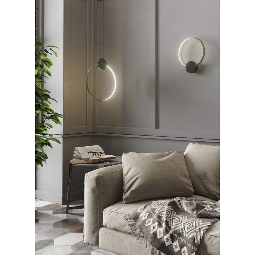 Redo 01-3107 - LED Lestenec na vrvici ATOM LED/20W/230V pr. 60 cm