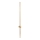 Redo 01-3124 - LED Stenska svetilka TABOO LED/11W/230V medenina
