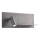 Redo 01-3316 - LED Stenski reflektor BROOK LED/8W/230V + LED/3W USB CRI 90 črna desno