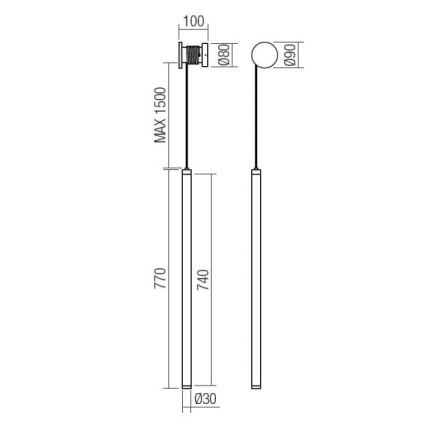 Redo 01-3363 - LED stenska svetilka SWING z možnostjo zatemnitve LED/16W/230V 3000/4000K CRI 90 bela