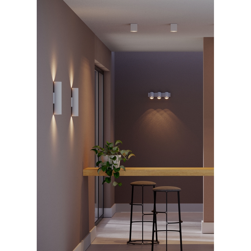 Redo 01-3407 - Točkovna svetilka DELPHI 1xGU10/7W/230V 8,1x8,1 cm bela