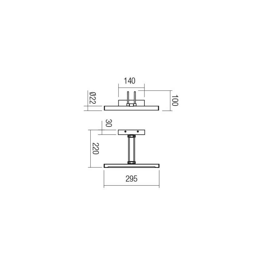 Redo 01-3468 - LED Svetilka za slike IKON LED/7,3W/230V 29,5 cm CRI 92 bela