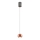 Redo 01-3548 - LED Lestenec na vrvici AVES LED/12W/230V pr. 9,6 cm CRI 90 baker