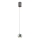 Redo 01-3549 - LED Lestenec na vrvici AVES LED/12W/230V pr. 9,6 cm CRI 90 siva