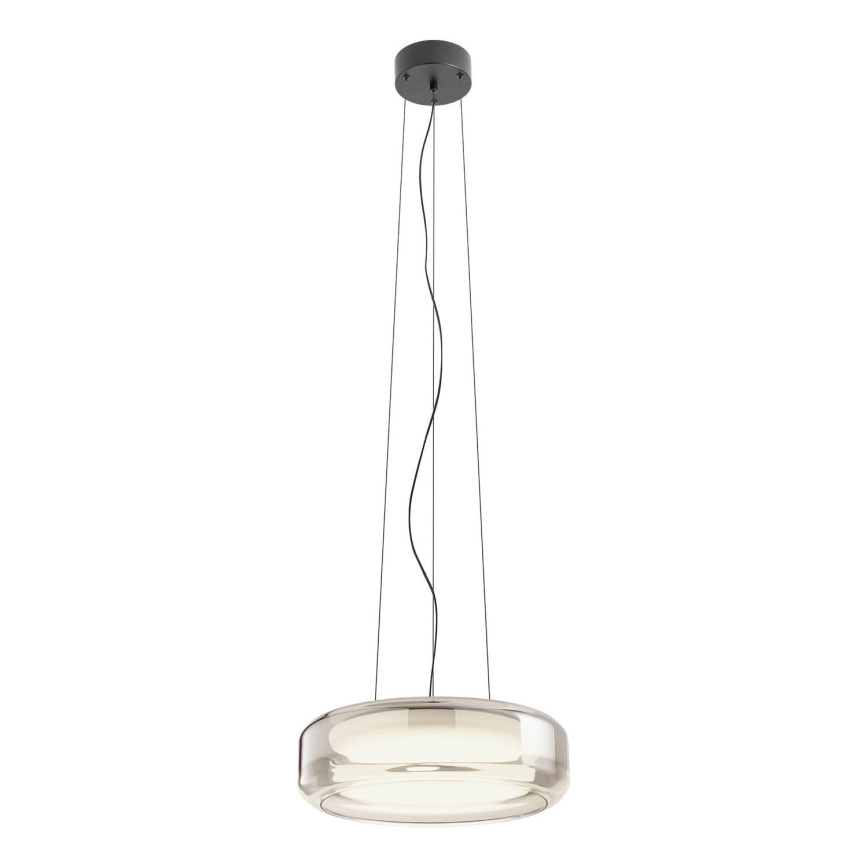 Redo 01-3592 - LED Lestenec na vrvici SOLERA LED/36W/230V pr. 45 cm CRI 93 3000/4000K siva