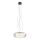 Redo 01-3592 - LED Lestenec na vrvici SOLERA LED/36W/230V pr. 45 cm CRI 93 3000/4000K siva