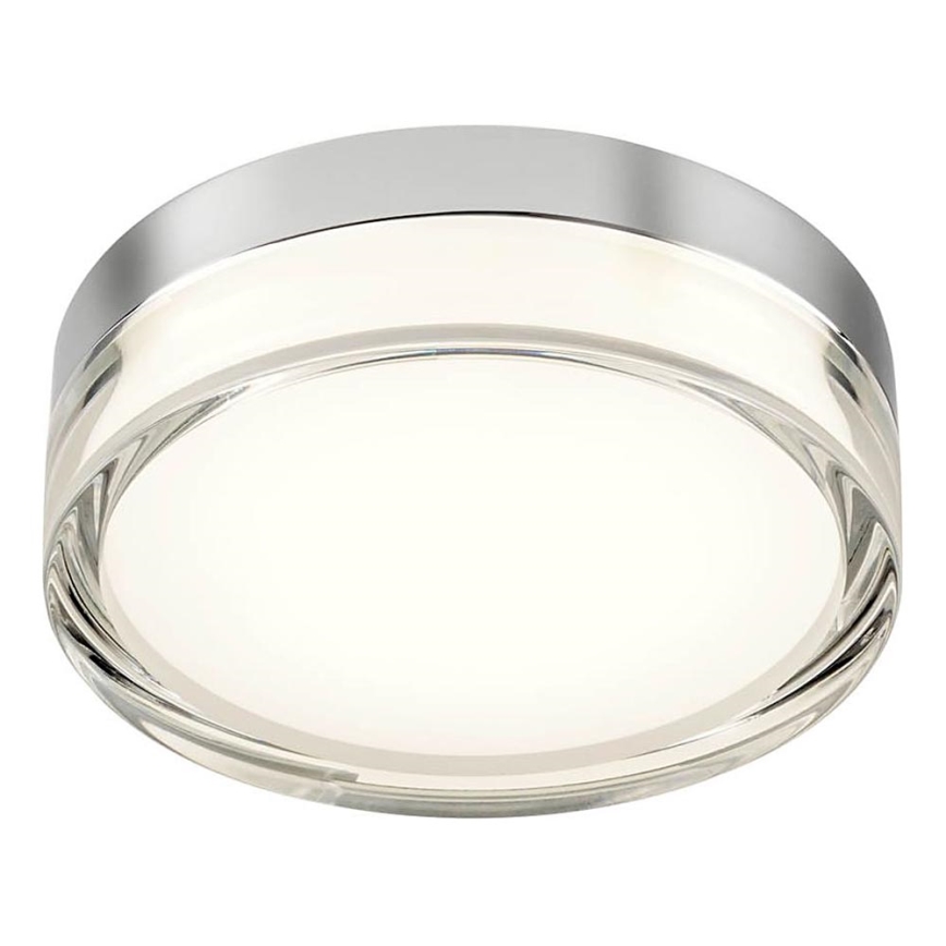 Redo 01-3725 - LED Kopalniška stropna svetilka FRISBI LED/8W/230V pr. 15 cm CRI 90 IP44 sijajni krom