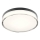Redo 01-3736 - LED Kopalniška stropna svetilka FRISBI LED/18W/230V pr. 28 cm CRI 90 3000/4000K IP44 črna