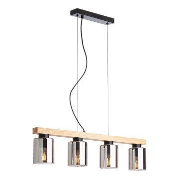 Redo 01-3986 - Lestenec na vrvici ROTIS 4xE27/15W/230V