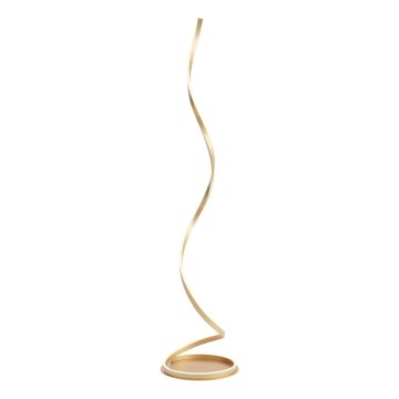 Redo 01-4282 - Zatemnljiva LED talna svetilka SCROLL LED/30W/230V 3000K/4000K/6000K CRI 90 zlata