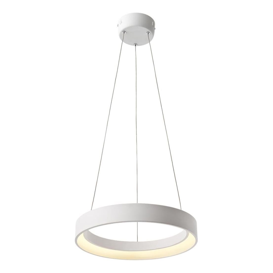 Redo 01-671 - LED Lestenec na vrvici LOOP LED/38W/230V pr. 45 cm bela