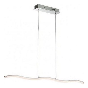 Redo 01-893 - LED lestenec na jeklenem lanku PULSE LED/23,1W/230V matni krom