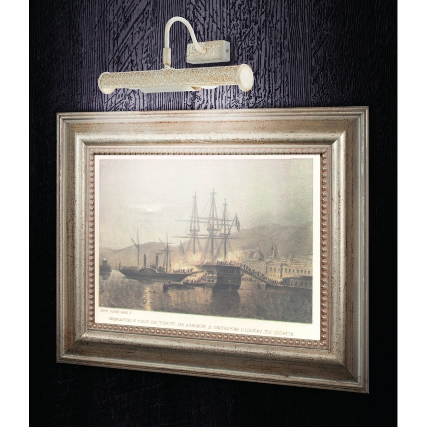 Redo 02-844 - Svetilka za slike CAIRO 2xE14/28W/230V 36 cm bela