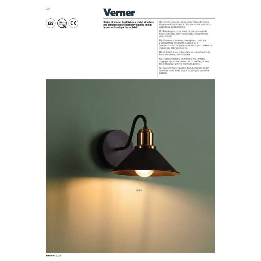 Redo 02-935 - Lestenec na verigi VERNER 3xE27/42W/230V
