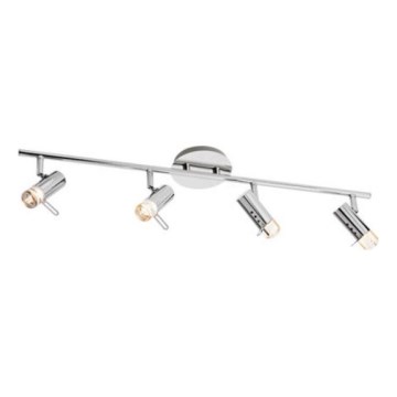 Redo 04-332 - LED točkovno svetilo SLIM 4xLED/4W/230V sijajni krom