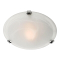 Redo 05-391 - Stropna svetilka VIRGINIA 2xE27/42W/230V pr. 40 cm bela