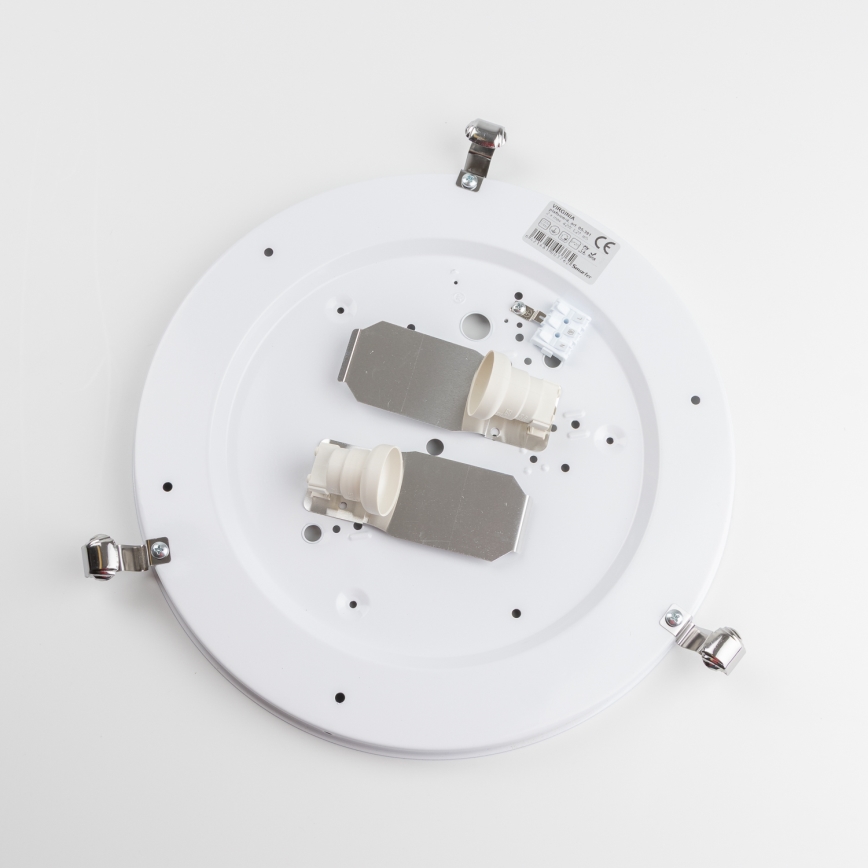 Redo 05-391 - Stropna svetilka VIRGINIA 2xE27/42W/230V, premer 40 cm, kremna