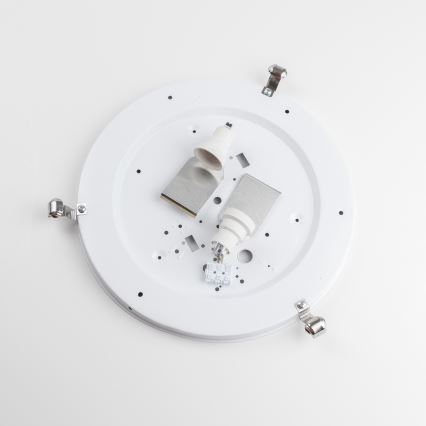 Redo 05-393 - Stropna svetilka VIRGINIA 2xE27/42W/230V, premer 40 cm, siva