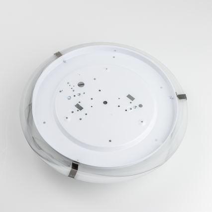 Redo 05-393 - Stropna svetilka VIRGINIA 2xE27/42W/230V, premer 40 cm, siva