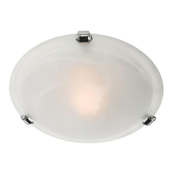 Redo 05-677 - Stropna svetilka VIRGINIA 1xE27/42W/230V pr. 25 cm bela