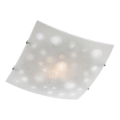 Redo 05-904 - Stropna svetilka ISIDE 1xE27/42W/230V 30x30 cm prozorna