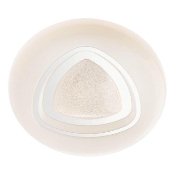 Redo 05-919 - zatemnljivo stropno LED svetilo GALAX LED/48W/230V 3000-6500K Wi-Fi Tuya, premer 48 cm, belo + daljinski upravljalnik