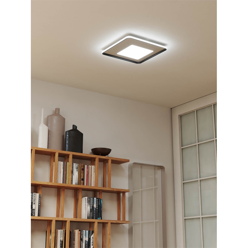 Redo 05-961 - LED Zatemnitvena stropna svetilka SINTESI LED/53W/230V 45x45 cm 3000-6000K + Daljinski upravljalnik