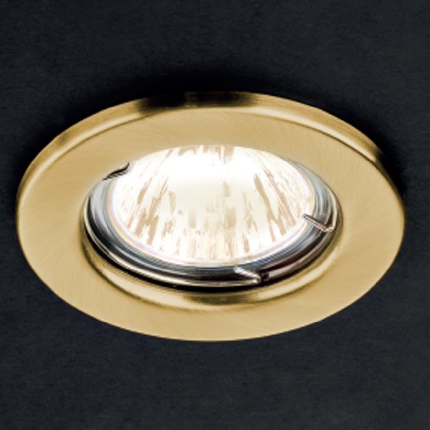 Redo 70310 - Vgradna svetilka MT 1xGU5,3/50W/12V medenina