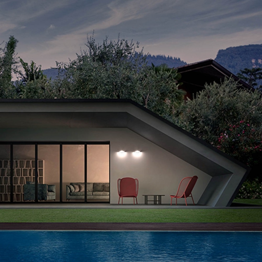 Redo 90002 - LED zunanja stenska svetilka CHALET LED/8W/230V IP54