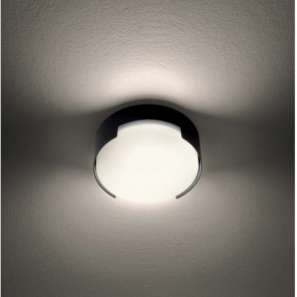 Redo 90004 - LED Zunanja stropna svetilka SKOR LED/12W/230V pr. 15 cm IP54 rjava