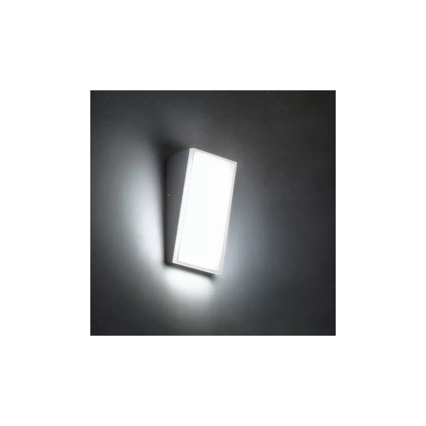 Redo 90019 - LED Zunanja stenska svetilka TOKYO LED/12W/230V 3000K IP54 siva