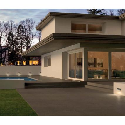 Redo 90070 - LED Zunanje stensko svetilo SAPO LED/3W/230V IP65