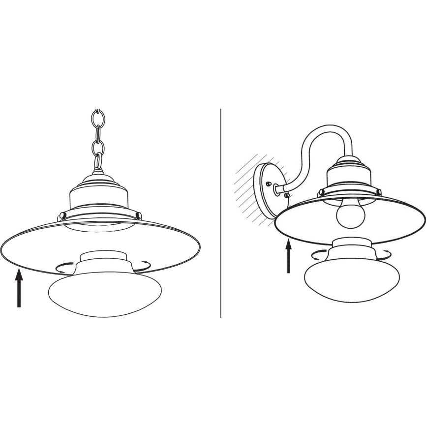 Redo 90094 - Nadomestni abažur za lestenec in svetilko ELIO, bel