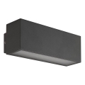 Redo 90096 - LED zunanja stenska svetilka PLANIT LED/10W/230V 3000K IP54 antracit